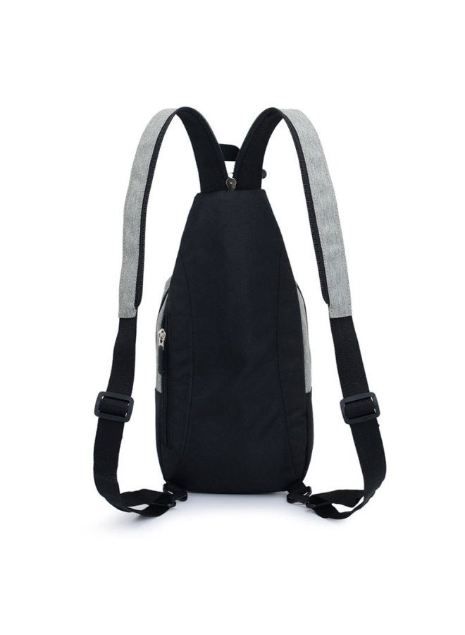 Fashion Chest Bag Fashion Casual Shoulder Bag Multifunctional Sports Crossbody Bag Outdoor Small Shoulder Bag-Color:Orange - Image 3